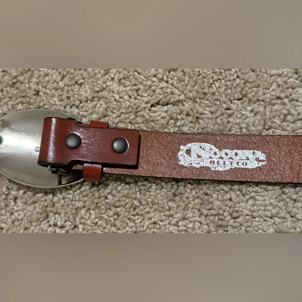 Nocona Boys Bull Rider Cowboy Belt Brown Size 22